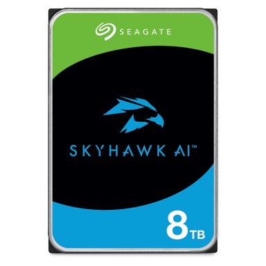 SEAGATE Tvrdi disk SkyHawk AI Surveillance, 3.5", 8 TB, SATA III, 256 MB cache, 7200 okr./min